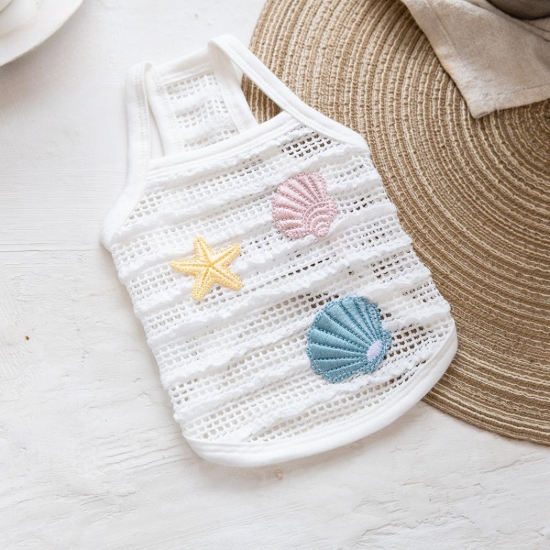 Pet Spring Mesh Sunscreen Coat - Suspender Tank Top บทวิจารณ์และราคา