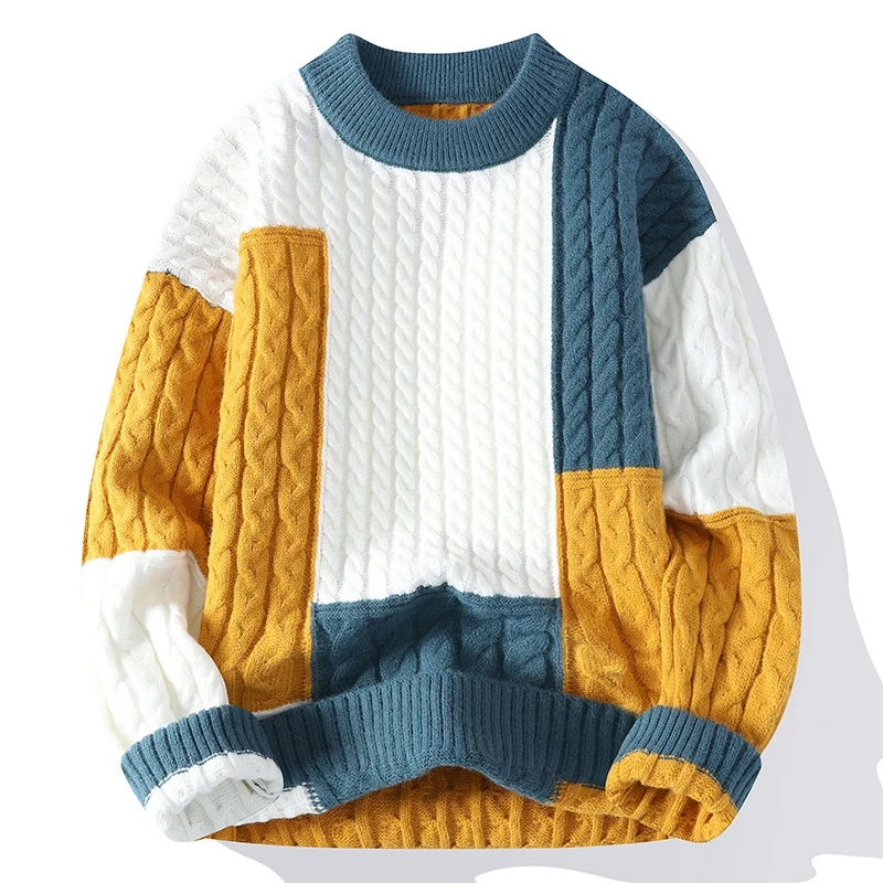 Color Block Sweater for Man Ch - Thermal Long John บทวิจารณ์และราคา