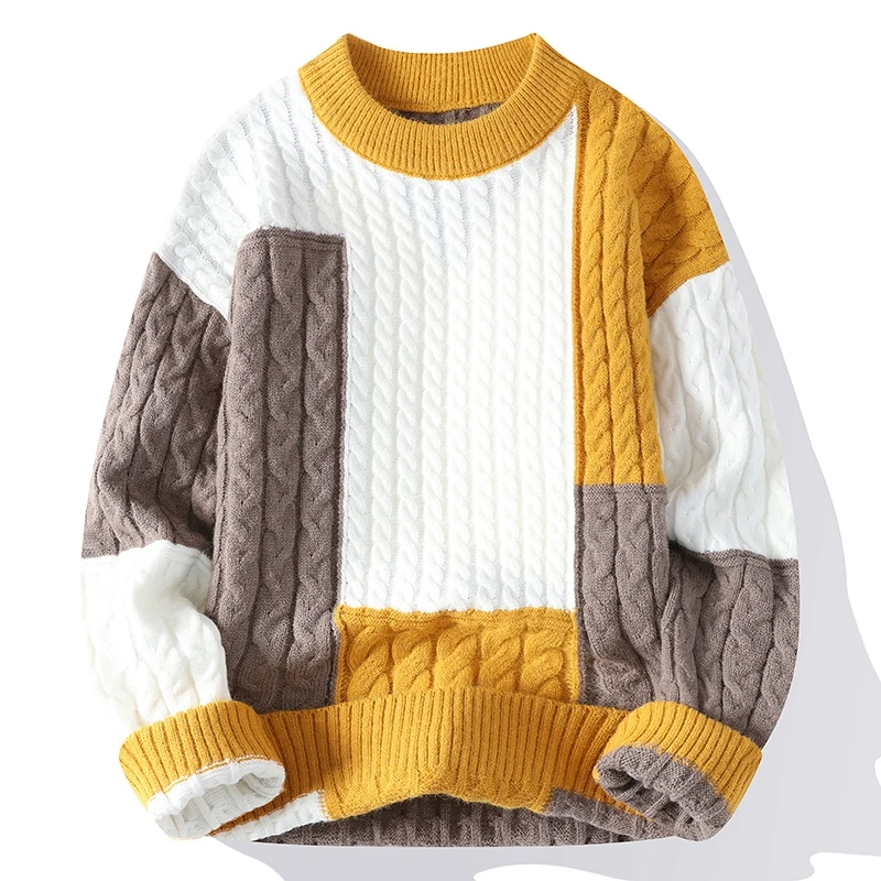 Color Block Sweater for Man Ch - Thermal Long John บทวิจารณ์และราคา
