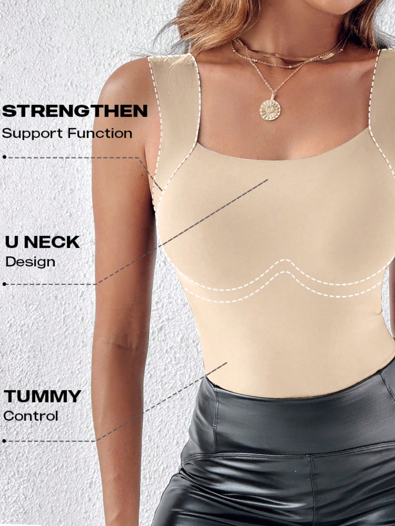 Seamless Sleeveless Scoop Neck - Sleeveless Undershirt บทวิจารณ์และราคา