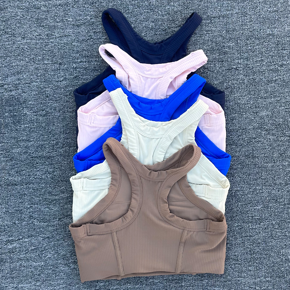 Women Yoga Bra Tank Tops for F - Tank Top Ribbed บทวิจารณ์และราคา