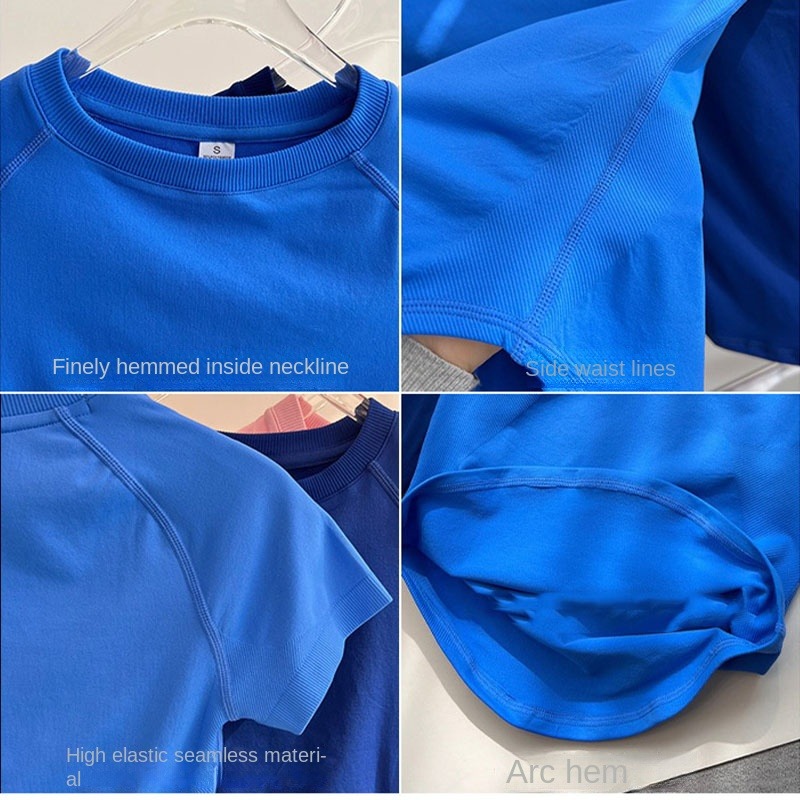 DF tags women's sports short s - T Shirt Tight Fit บทวิจารณ์และราคา