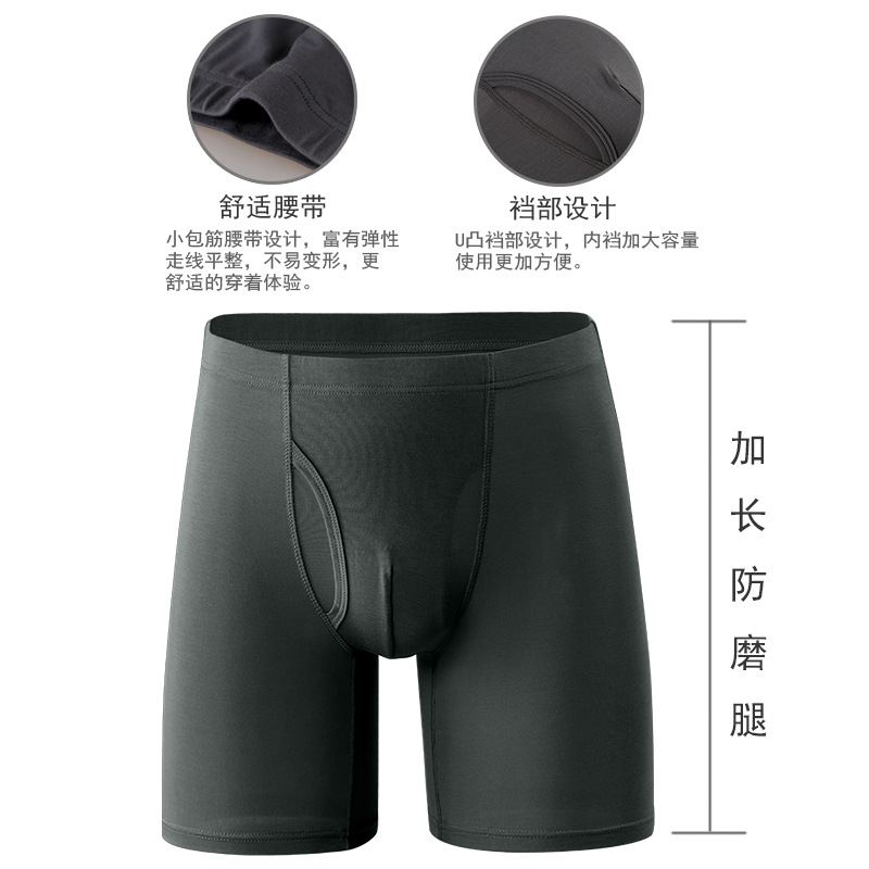 8XL Plus Size Men's Long Leg B - Long Leg Trunk Men บทวิจารณ์และราคา