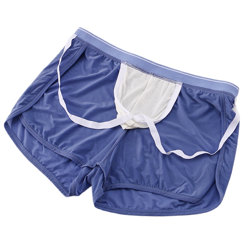 Thin Ice Silk Underwear Men Bo - Pouch Boxer Pouch บทวิจารณ์และราคา