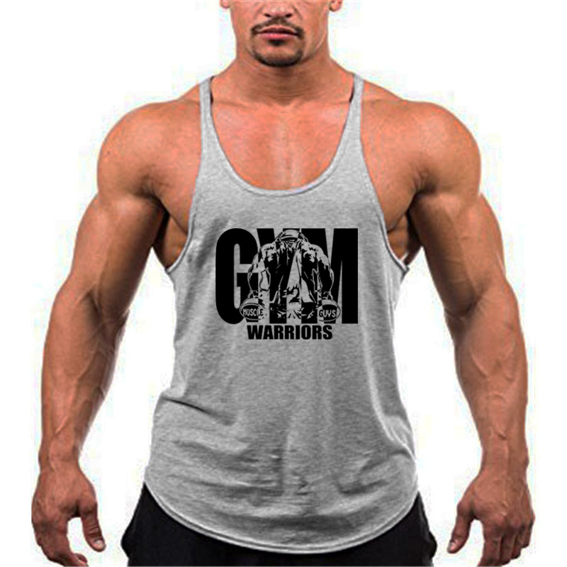 Gym Bodybuilding Tank Tops Fas - Suspender Tank Top บทวิจารณ์และราคา
