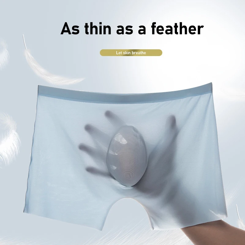 10 Pcs/Lot Men's Summer Ice Si - Boxer Shorts Modal บทวิจารณ์และราคา