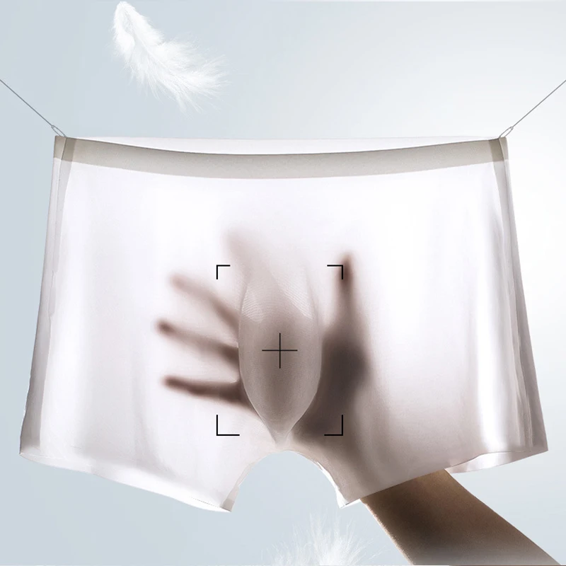 10 Pcs/Lot Men's Summer Ice Si - Boxer Shorts Modal บทวิจารณ์และราคา