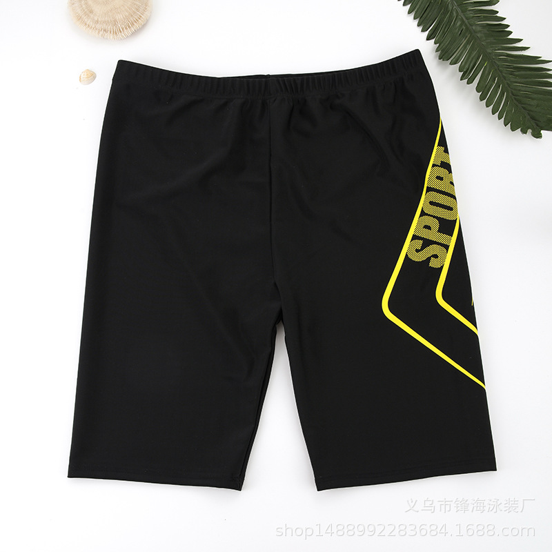 Blue quick-dry swim trunks for - Long Leg Trunk Men บทวิจารณ์และราคา