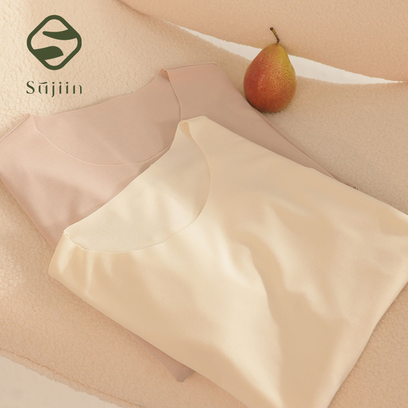 SUJIIN Autumn Winter Thermal U - Undershirt Crew Neck บทวิจารณ์และราคา
