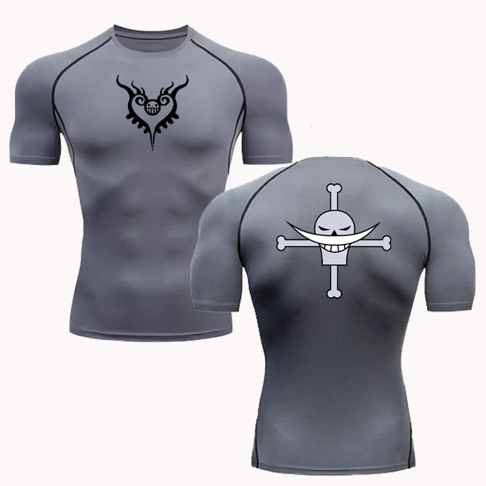 Summer Men Sun-protective Clot - T Shirt Tight Fit บทวิจารณ์และราคา