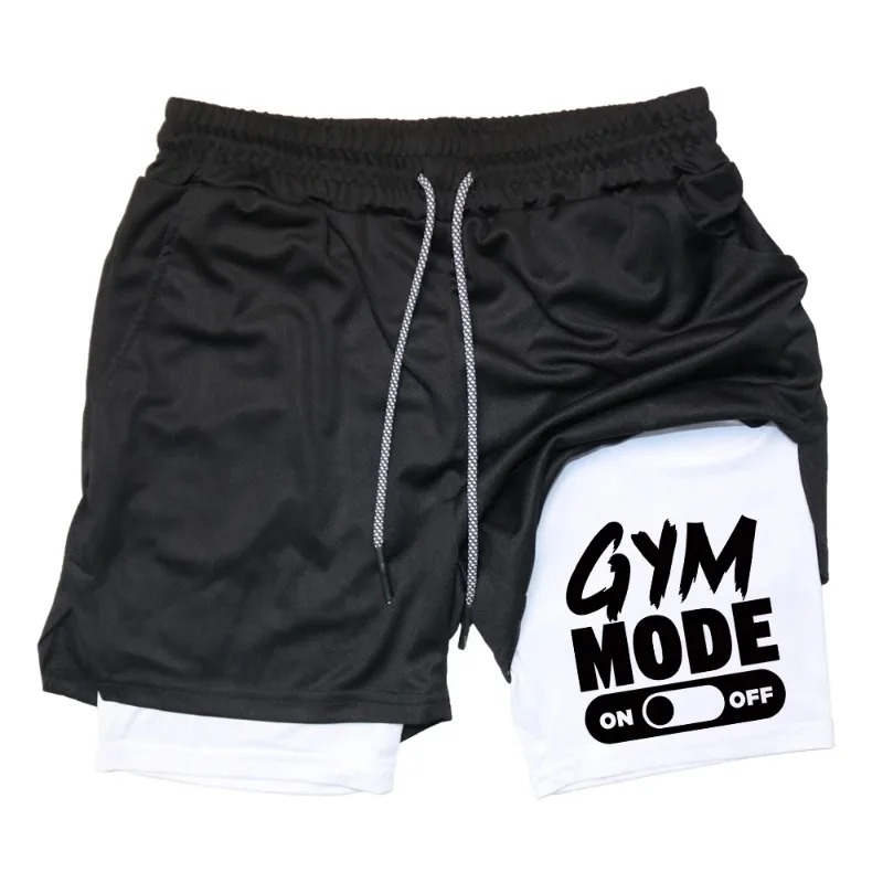 Men's 2-in-1 Fitness Short Ela - Compression Shorts Athletes บทวิจารณ์และราคา