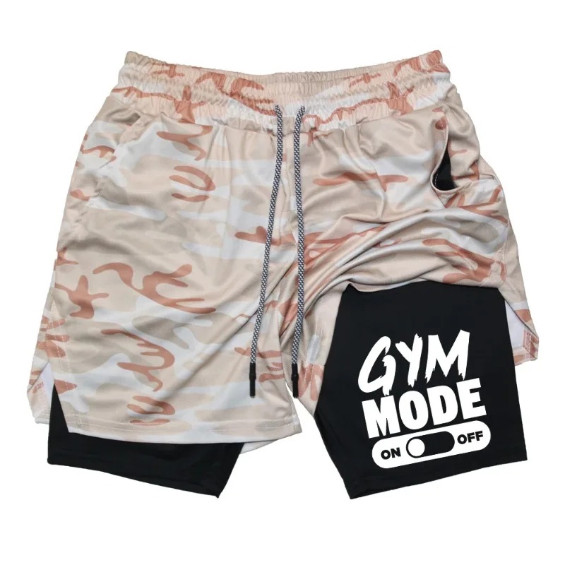 Men's 2-in-1 Fitness Short Ela - Compression Shorts Athletes บทวิจารณ์และราคา