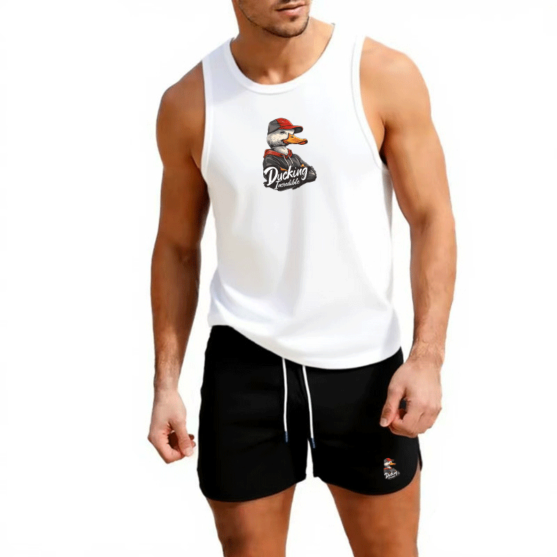 Fitness loose men tank top  sl - Sleeveless Undershirt บทวิจารณ์และราคา