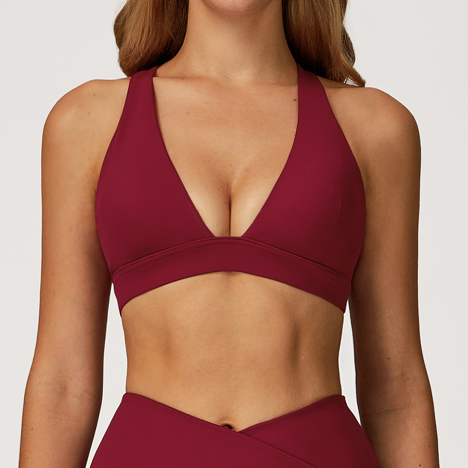 Women Scrunch Sports Bra Gym T - Quick Dry Underwear บทวิจารณ์และราคา