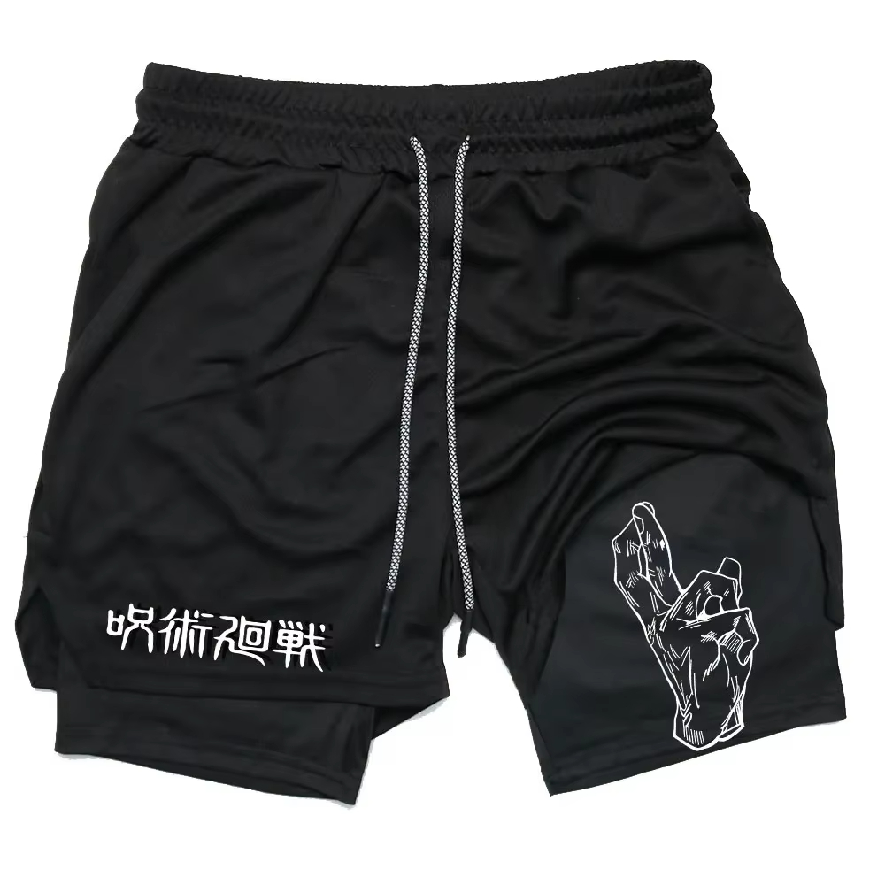 Anime Jujutsu Kaisen Gym Short - Compression Shorts Athletes บทวิจารณ์และราคา