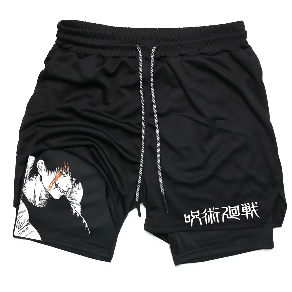 Anime Jujutsu Kaisen Gym Short - Compression Shorts Athletes บทวิจารณ์และราคา