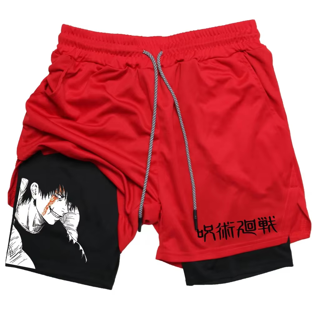 Anime Jujutsu Kaisen Gym Short - Compression Shorts Athletes บทวิจารณ์และราคา