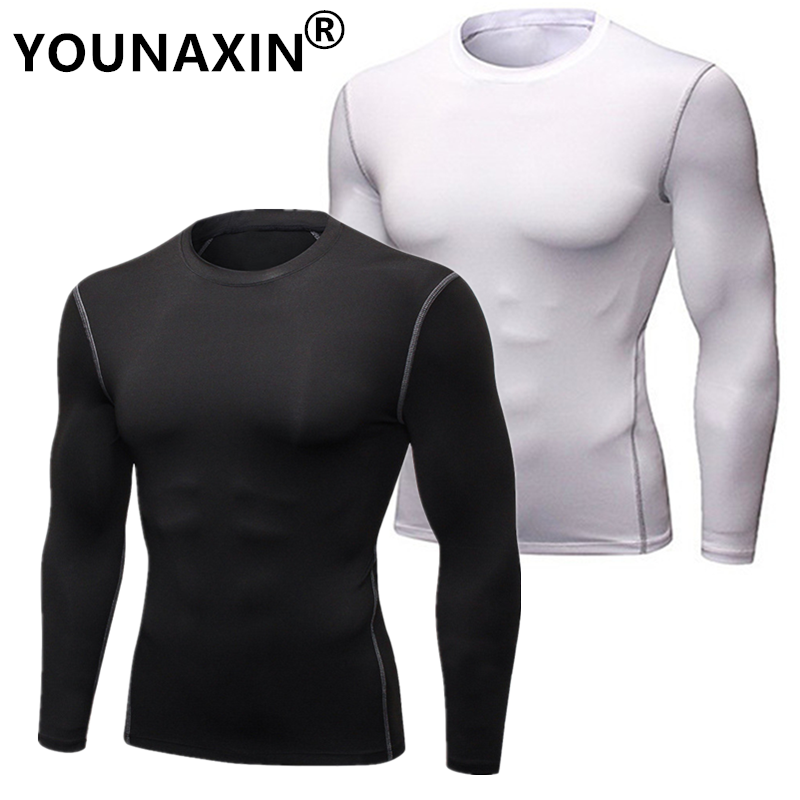 Men's Running Sports Long Slee - Base Layer Top บทวิจารณ์และราคา