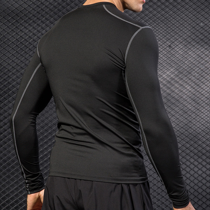Men's Running Sports Long Slee - Base Layer Top บทวิจารณ์และราคา