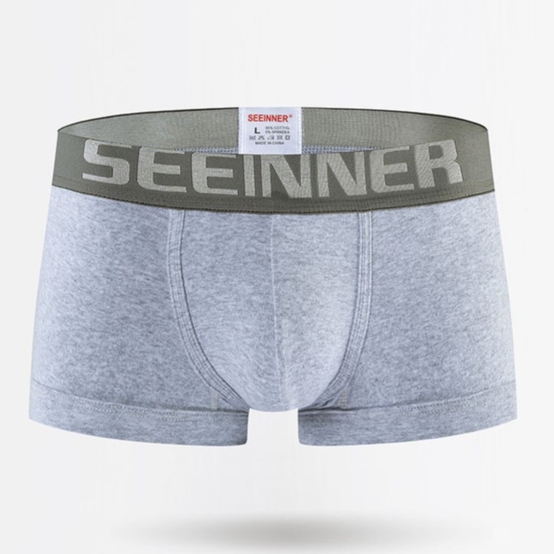 Seeinner Mens Boxer Shorts Cot - Boxer Brief Pack Cotton บทวิจารณ์และราคา