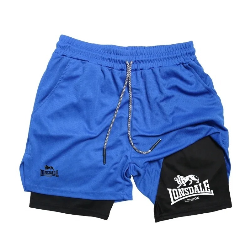 2in1 Running Shorts for Men Gy - Compression Shorts Athletes บทวิจารณ์และราคา