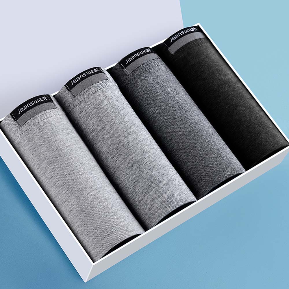 2/3/4Pcs Boxers man Cotton Bre - Boxer Brief Pack Cotton บทวิจารณ์และราคา