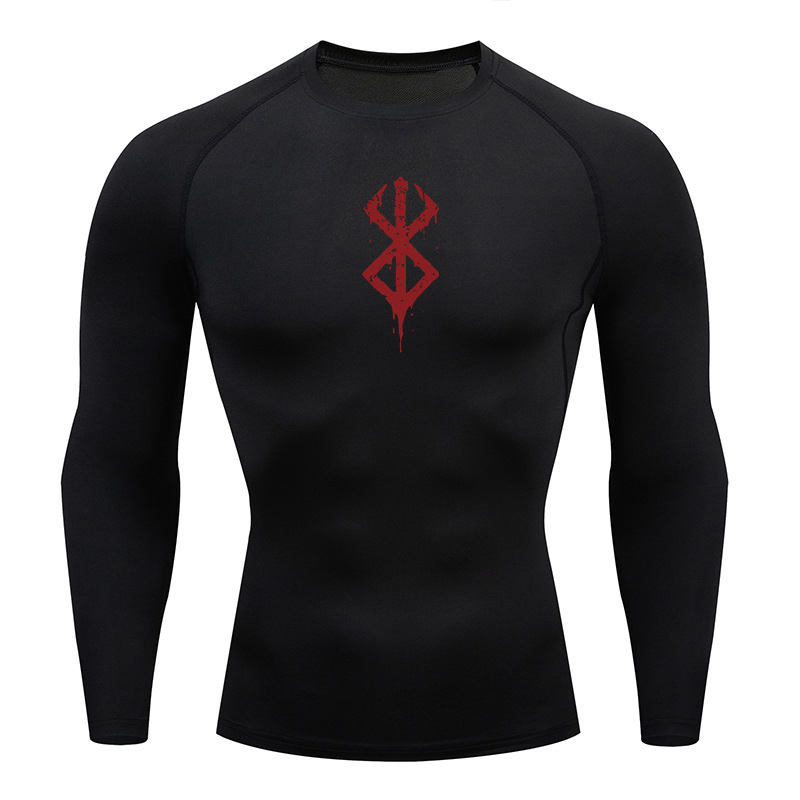 Men's Print Long Sleeve Compre - Base Layer Top บทวิจารณ์และราคา