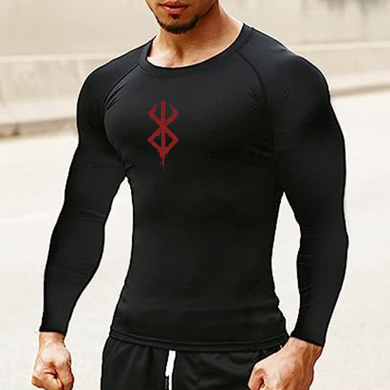 Men's Print Long Sleeve Compre - Base Layer Top บทวิจารณ์และราคา