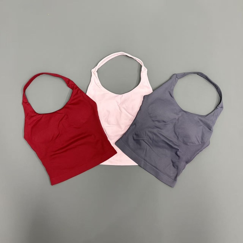 Yoga Tank Top Women Seamless O - Suspender Tank Top บทวิจารณ์และราคา