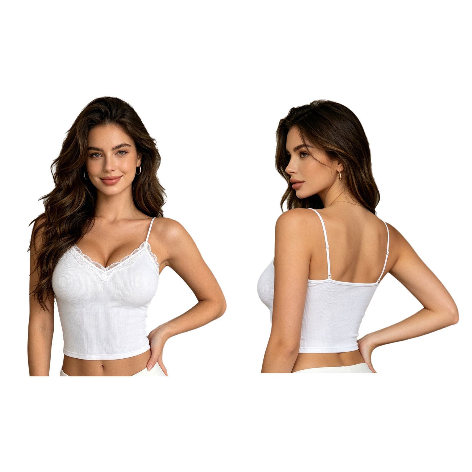 Women's Yoga Camisole with Bui - Tank Top Ribbed บทวิจารณ์และราคา
