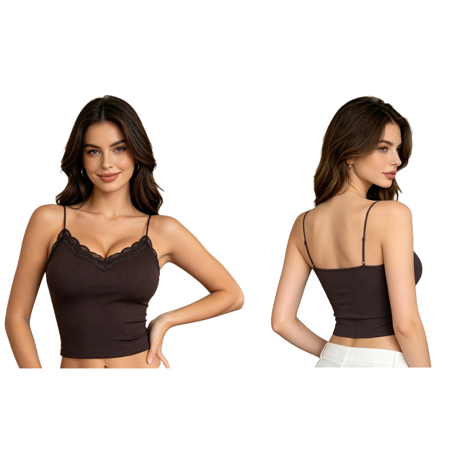 Women's Yoga Camisole with Bui - Tank Top Ribbed บทวิจารณ์และราคา
