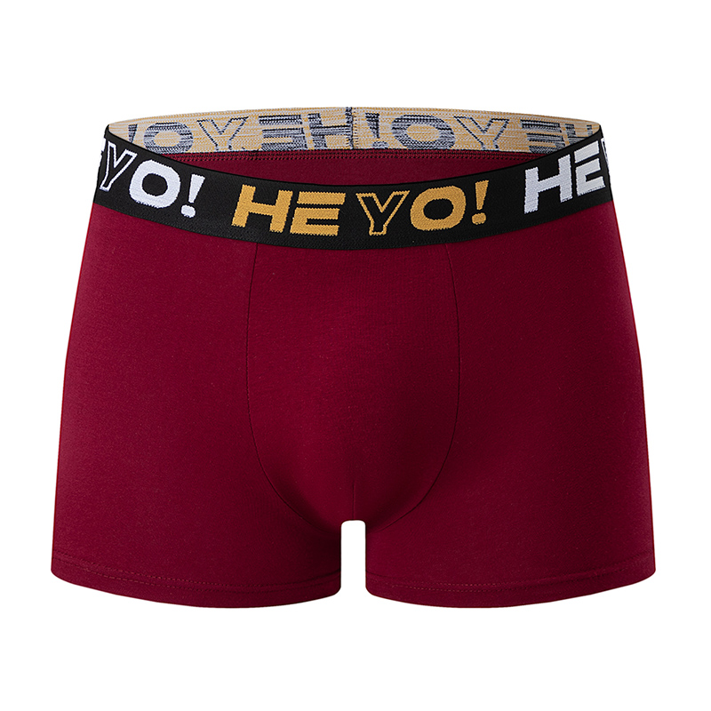 4-piece set of men's solid col - Boxer Brief Pack Cotton บทวิจารณ์และราคา