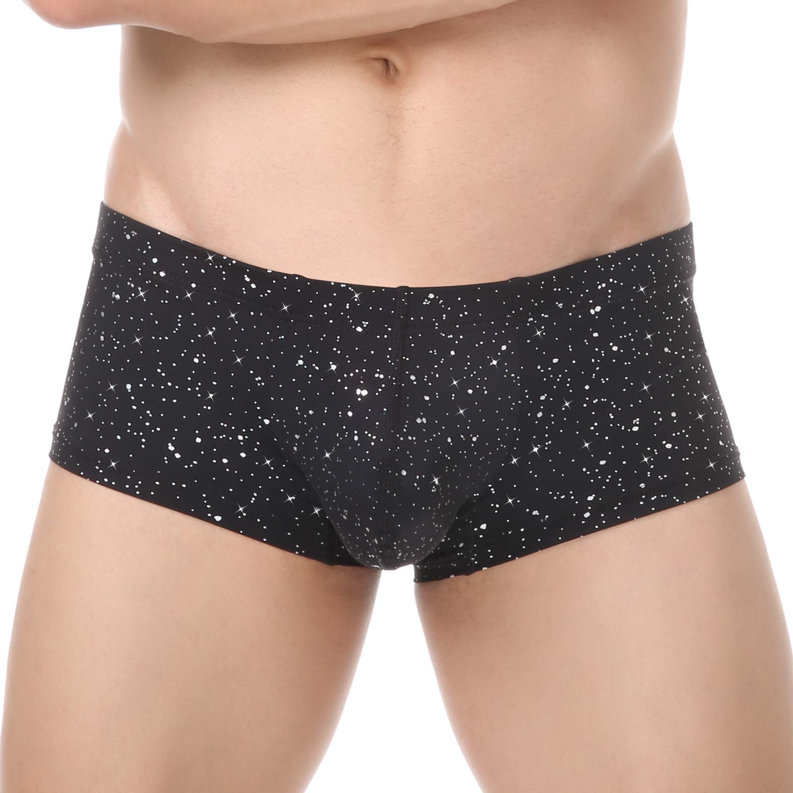 Men Sequin Boxers Shorts Sport - Boxer Shorts Modal บทวิจารณ์และราคา