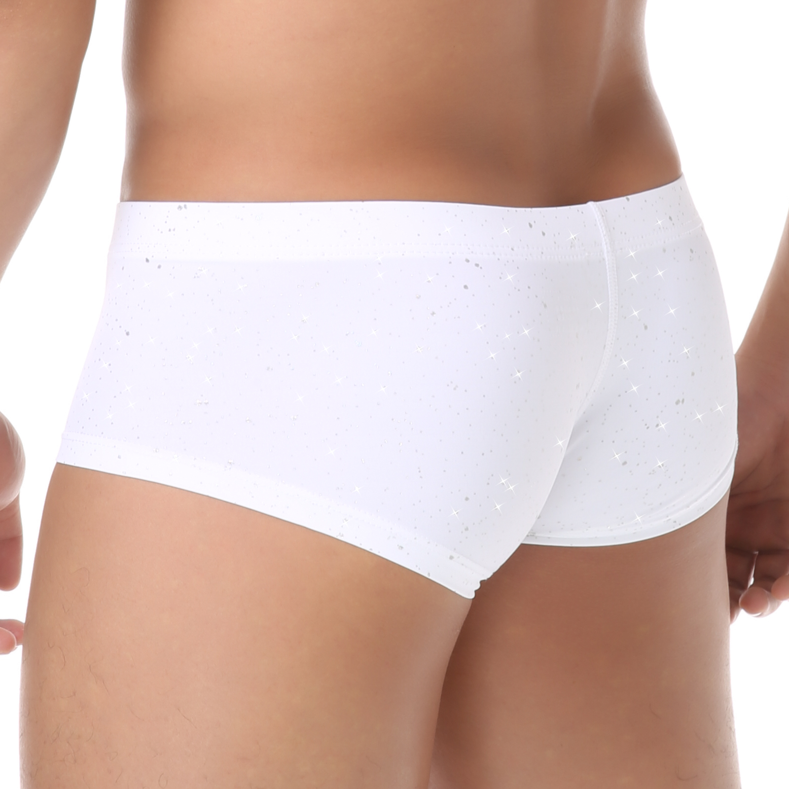 Men Sequin Boxers Shorts Sport - Boxer Shorts Modal บทวิจารณ์และราคา