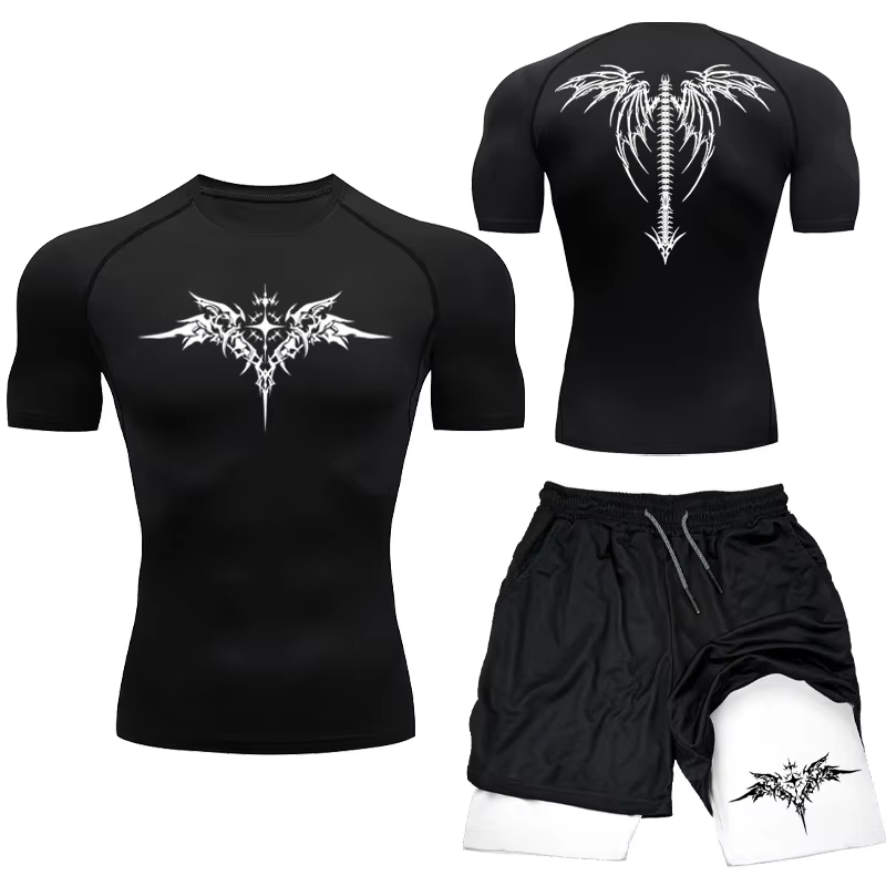 New Men's MMA Compression Athl - Compression Shorts Athletes บทวิจารณ์และราคา