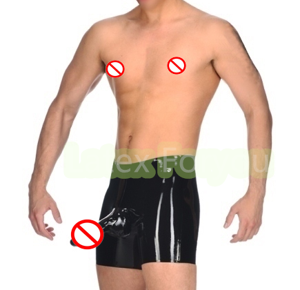 Latex Men Underwear Penis Shea - Pouch Boxer Pouch บทวิจารณ์และราคา