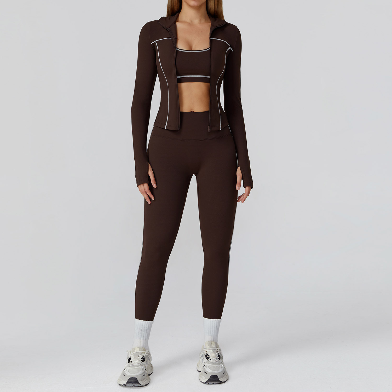 Women Clothes Sports Outfits Y - Compression Long Pant บทวิจารณ์และราคา