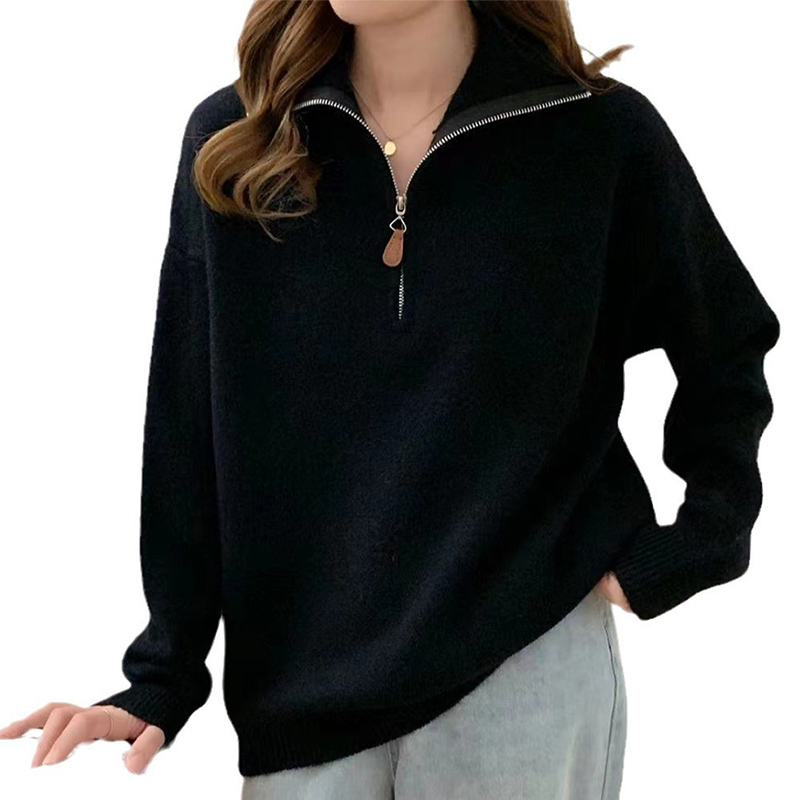 Korean Half Zip-Up Sweater Wom - Thermal Long John บทวิจารณ์และราคา