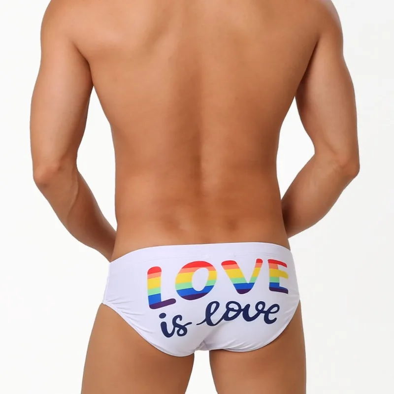 Sexy Swimming Trunks Men's Gra - Trunk Breathable Men บทวิจารณ์และราคา