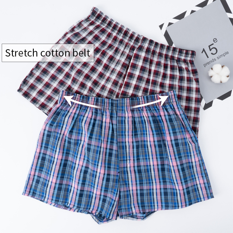 2 Pcs/Lot Men's Boxer Briefs 1 - Boxer Brief Pack Cotton บทวิจารณ์และราคา