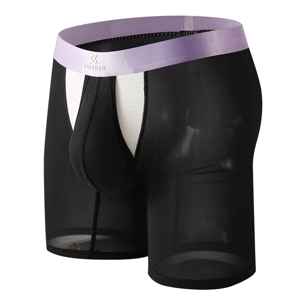 Fitness Running Men Boxer Unde - Long Leg Trunk Men บทวิจารณ์และราคา