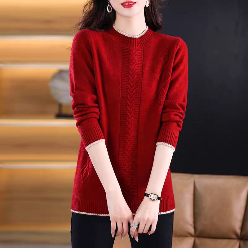 Fashion Round Neck Knitted Jum - Thermal Long John บทวิจารณ์และราคา