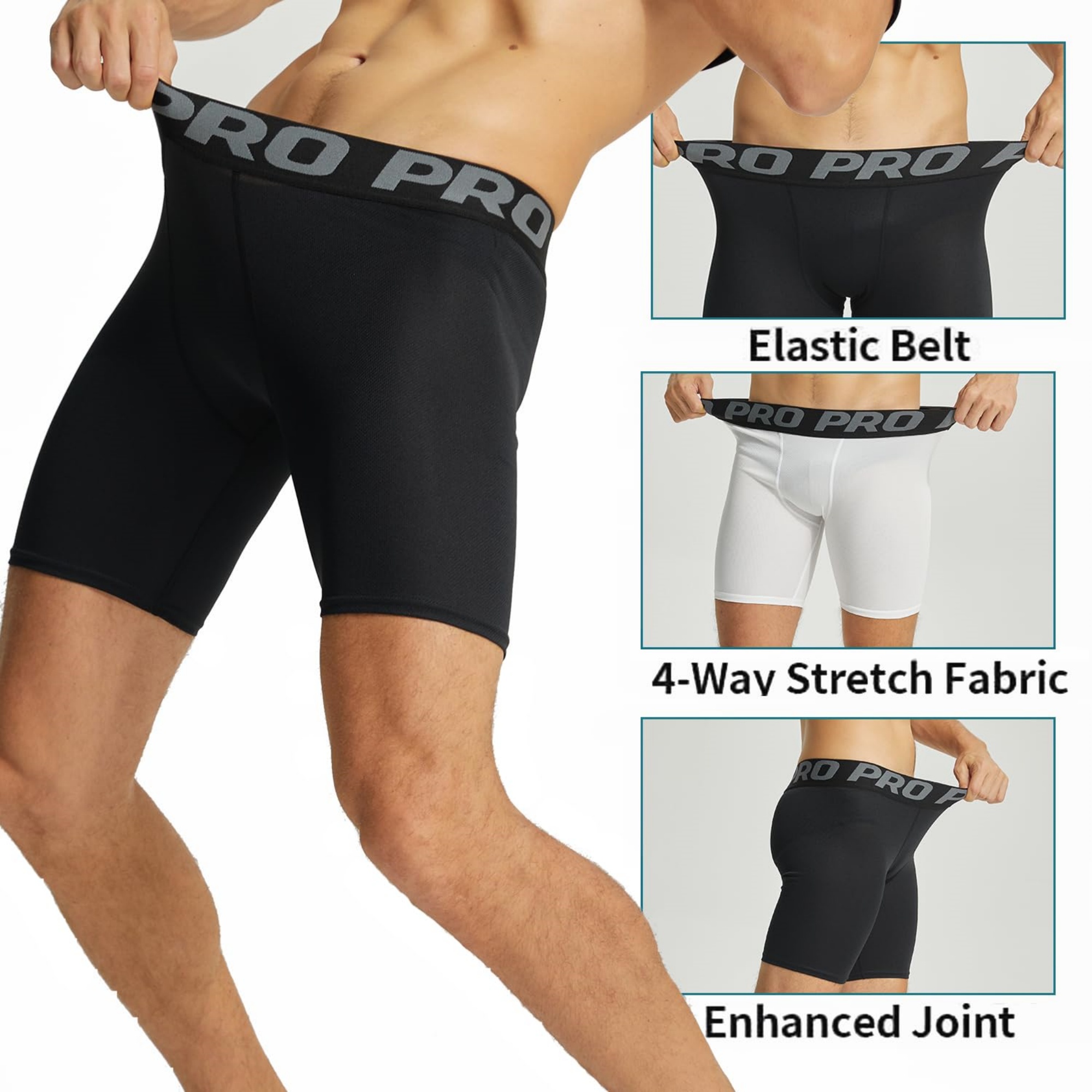 Men's Compression Sports Short - Compression Shorts Athletes บทวิจารณ์และราคา