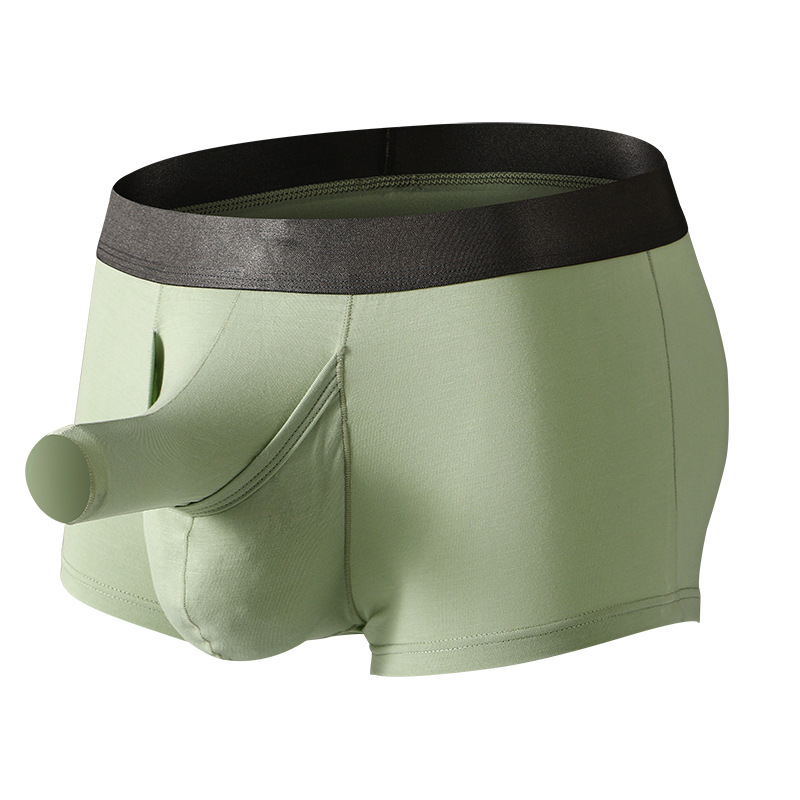 Briefs for men elephant trunk  - Bamboo Fiber Trunk บทวิจารณ์และราคา